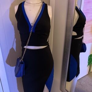 Guess Blue & Black Matching Set